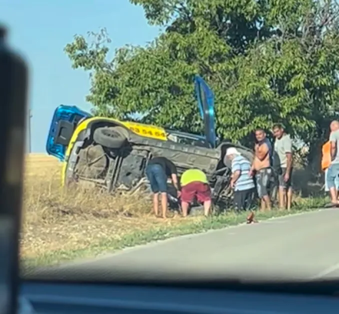Катастрофа в Плевенско СНИМКИ