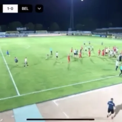 Грозни сцени се разиграха по време на мача от второто