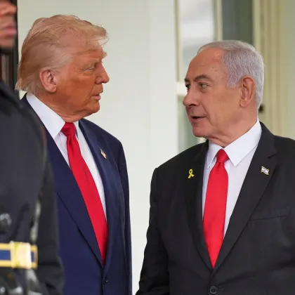 Тръмп е разговарял днес с премиера на Израел Бенямин Нетаняху Това