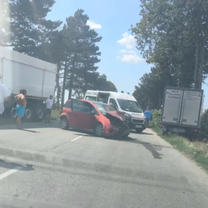 Катастрофа стана днес на пътя за Балчик За това сигнализират