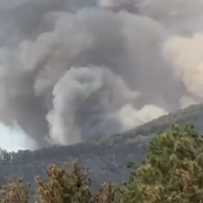 Големият пожар в Пирин който избухна на 25 юли отново