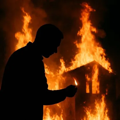 Привлякоха като обвиняем 29 годишен предизвикал умишлен пожар Мъжът е палил парчета