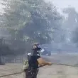 Продължава гасенето на пожара край Сунгурларе