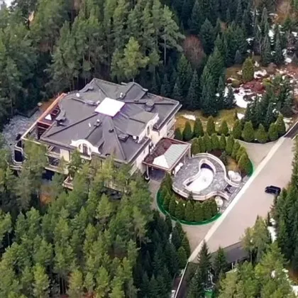 Около резиденцията на руския президент Владимир Путин във Валдай вече