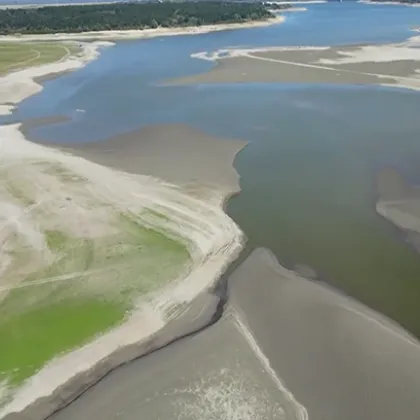 Към средата на август нивата на водоемите в страната намаляват Язовир