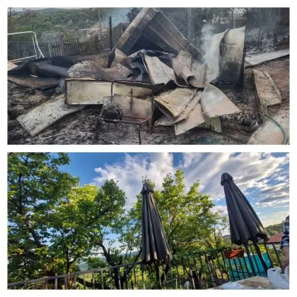 Нашето райско кътче място купено с много желание и гледано