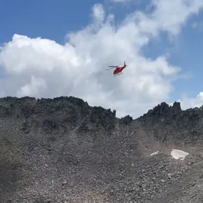 Първи кадри показват спасителната акция за младия турист издъхнал трагично
