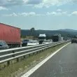 Катастрофа затруднява движението на АМ Тракия СНИМКИ