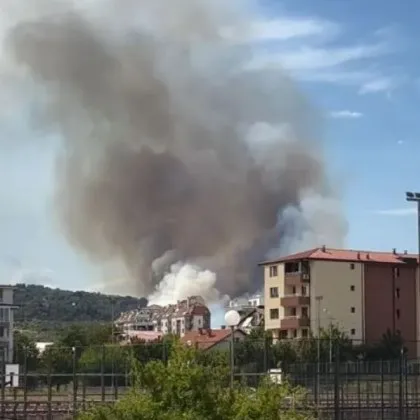 Започва описването на щетите след пожара край Стара Загора Огънят