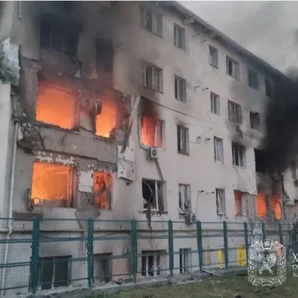 Трима убити и 17 ранени при удар в Харков