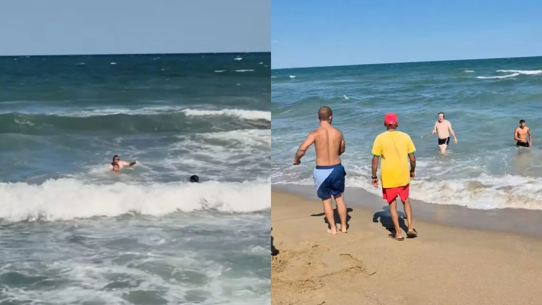 Показаха на ВИДЕО как се спасява човешки живот на наш плаж