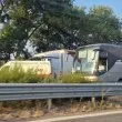 Тапата на АМ Тракия: Блъснали са се 4 камиона и кола, човек е в болница