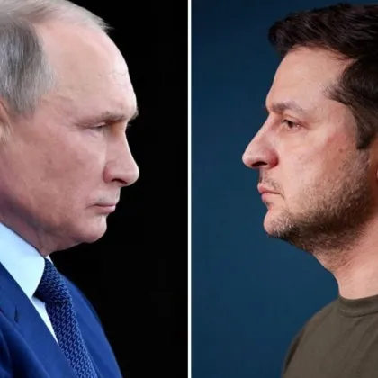 Двустраннатка среща между руския президент Владимир Путин и ръководителя на