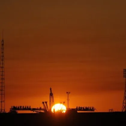 На космодрума Байконур днес в 22 13 часа местно време