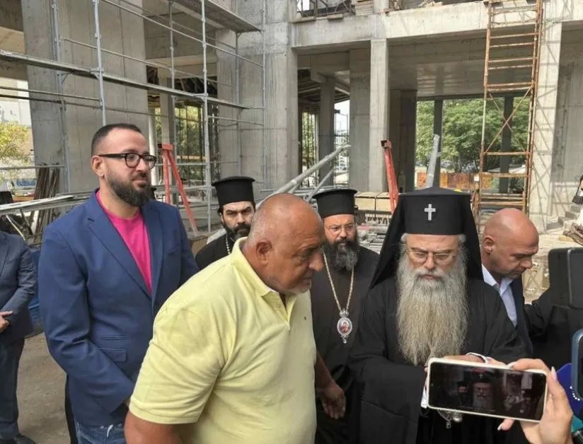 Митрополит Николай потърси подкрепа за строежа на храм в Пловдив, Борисов обеща