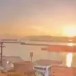 Заснеха огнена топка, падаща от небето ВИДЕО