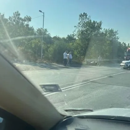 Пътен инцидент е станал тази вечер в столицата съобщават граждани