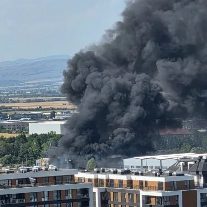 Потушиха пожара избухнал в София за който GlasNews съобщи по рано