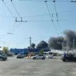 Избухна голям пожар в София СНИМКИ