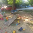 С 2,7 промила е бил мъжът, врязал се в детска площадка в София след гонка с полицията