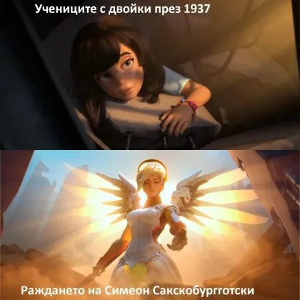 Раждането на престолонаследника Симеон и вълненията на цялата нация (особено на учениците)