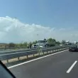 Кола и камион се сблъкаха на АМ Тракия край Пловдив СНИМКИ
