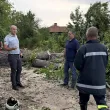 Заради бурята в лясковско село е обявено частично бедствено положение