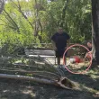 Клон се стовари върху мъж в Пловдив СНИМКИ