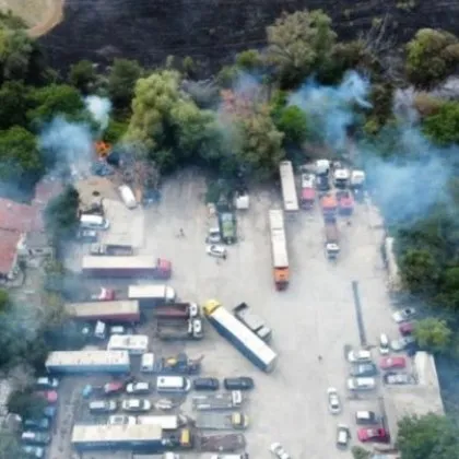 Следобеден пожар разтревожи жителите на столицата Около 15 06 часа е