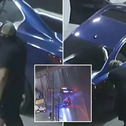 Шофьор на откраднат автомобил спрял да зареди гориво по време