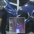 Шофьор спря да зареди гориво по време на гонка с полицията, все пак успя да се измъкне ВИДЕО