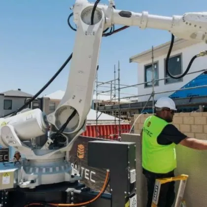 Повечето къщи отпечатани на гигантски 3D принтери обикновено са едноетажни