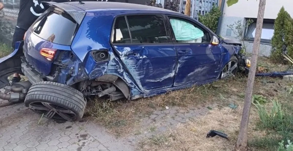 Задържаха пияния шофьор, който се вряза в сграда в София, за 72 часа