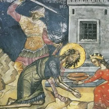 Днес отбелязваме мъченическата смърт с обезглавяването на свети Йоан Кръстител В