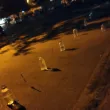 Шише зона: Кубик вода в туби пази паркоместа в Сливен СНИМКА