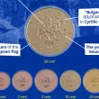 Това са българските евромонети с номинал 5, 10, 20 и 50 евроцента