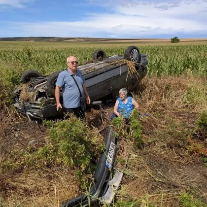 Тежка катастрофа е станала днес в участъка след село Мусина
