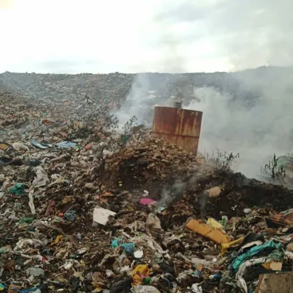 Пожар е избухнал на сметощето в с Цалапица съобщи Регионална дирекция