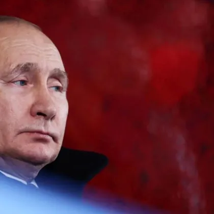 Руският президент Владимир Путин пристигна днес в северния китайския град