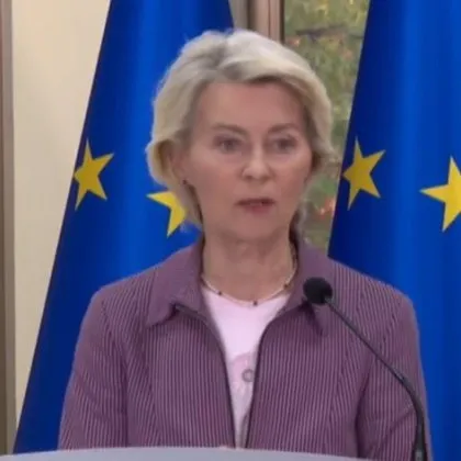 Премиерът на България Росен Желязков и председателката на ЕК Урсула фон дер