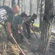 Продължава борбата с пожара в Национален парк "Рила"