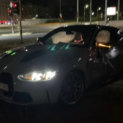 Пътен инцидент с материални щети е станал тази инощ в