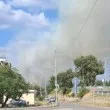 Пожар избухна край старозагорска забележителност СНИМКИ и ВИДЕА