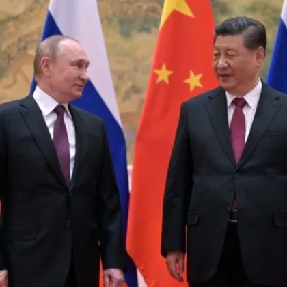 По време на военния парад в Пекин посветен на 80 годишнината