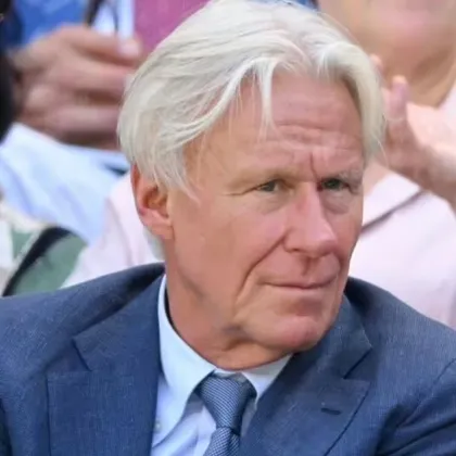 Шведската тенис легенда Бьорн Борг 11 кратен победител в турнирите от Големия