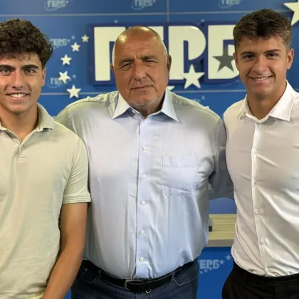 Поздравления за нашите шампиони Иван Иванов и Александър Василев