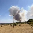 Пожар избухна в Хасковско ВИДЕА
