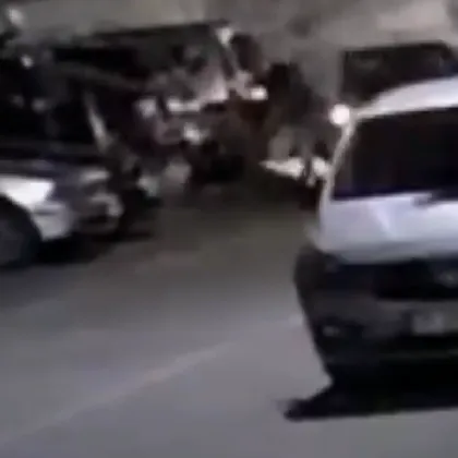 Нови кадри от боя с директора на полицията в Русе