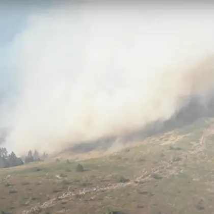 Пожарът в Рила планина продължава да гори вече 13 дни