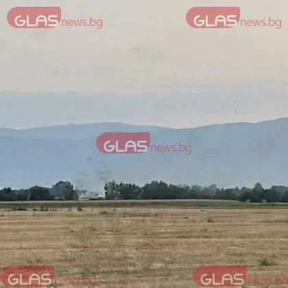 Пожар е избухнал тази вечер в Пловдивско научи Glasnews bg Огнената стихия